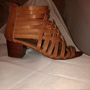 Faux Leather Sandals